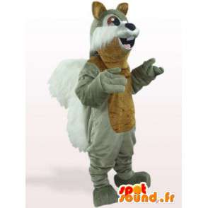 Graue Eichhörnchen-Maskottchen - Disguise tier wald - MASFR00936 - Maskottchen Eichhörnchen