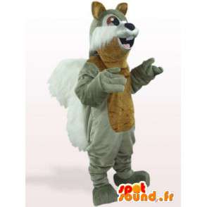 Gray squirrel mascot - Disguise forest animal - MASFR00936 - Mascots squirrel