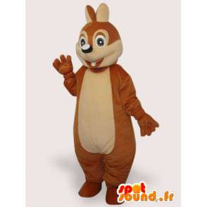 Mascotte scoiattolo divertente - Disguise farcite scoiattolo - MASFR001066 - Scoiattolo mascotte