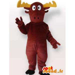 Stuffed moose mascot - Costume all sizes - MASFR001074 - Mascots stag and DOE