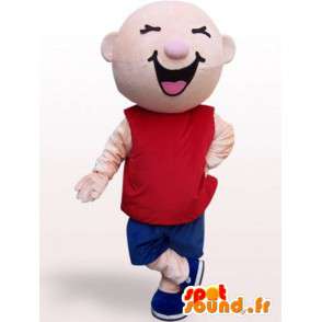 Mascotte de bonhomme sportif - Déguisement en peluche - MASFR001125 - Mascottes Homme