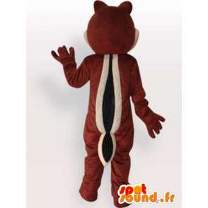 赤ちゃんリスのマスコット-齧歯動物の衣装-MASFR001139-リスのマスコット