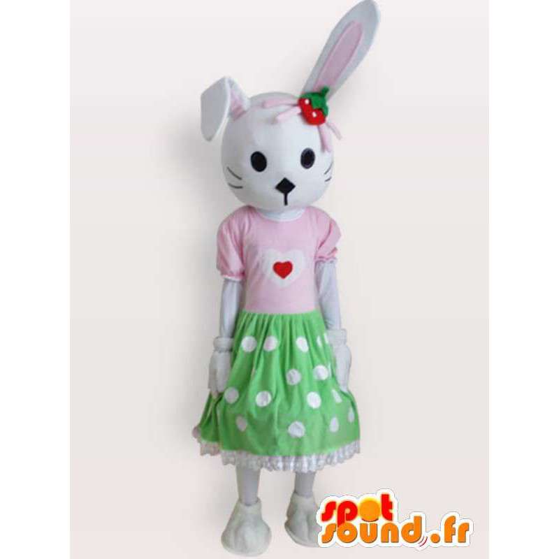 Mascotte del gatto vestito - costume vestito tutte le dimensioni - MASFR001101 - Mascotte gatto