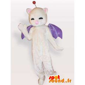 Mascot bat - Disfraz nocturna - MASFR001138 - Mascota del ratón