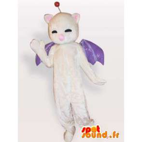 Netopýr maskot - noční zvíře kostým - MASFR001138 - myš Maskot