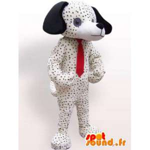 Pes Dalmatin maskot - hračka pes kostým - MASFR001110 - psí Maskoti