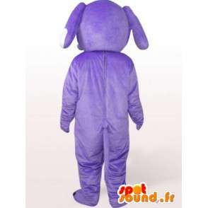 Mascotte de chien violet - Déguisement de chien toutes tailles - MASFR00968 - Mascottes de chien