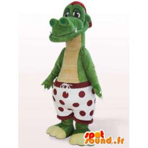 Dragon maskot i boksershorts - Fantasisk dyrekostume -