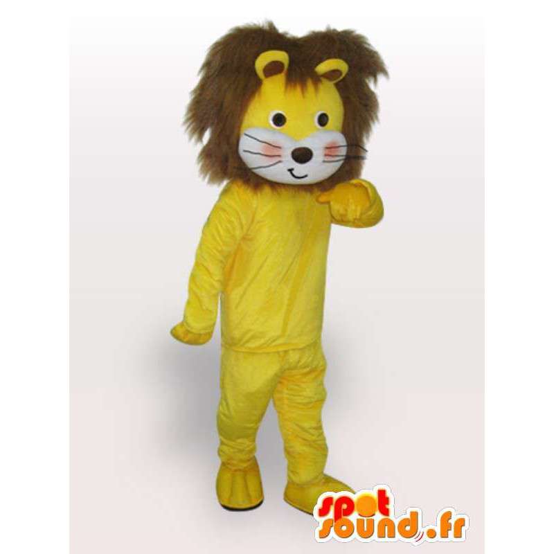 Λιοντάρι μασκότ δρομέας - Wild Animal μεταμφίεση - MASFR001127 - Λιοντάρι μασκότ