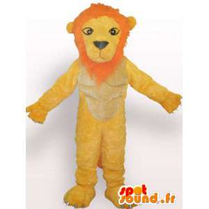 Mascotte Lion infelice - Disguise farcito leone - MASFR00955 - Mascotte Leone