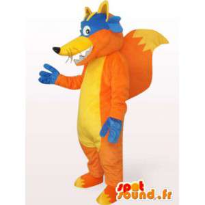 La mascota del lobo Jester - Traje de felpa - MASFR001154 - Mascotas lobo