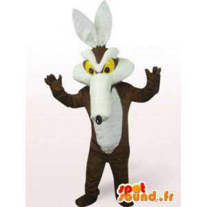 Coyote Maskottchen - Bip Bip und Kojote - MASFR001065 - Maskottchen berühmte Persönlichkeiten