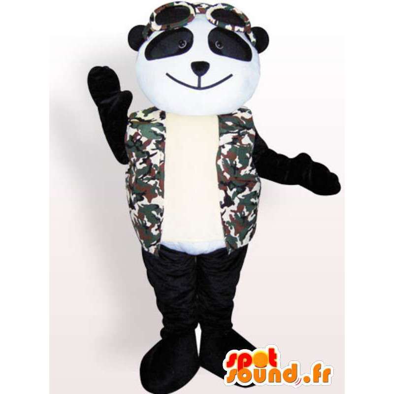 Panda Mascot med tilbehør - kostyme fylt panda - MASFR001095 - Mascot pandaer