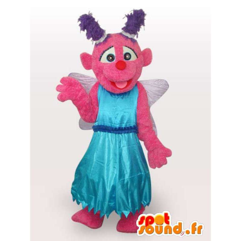 Mascot imaginary character - dressed costume fabric - MASFR001108 - Mascots unclassified
