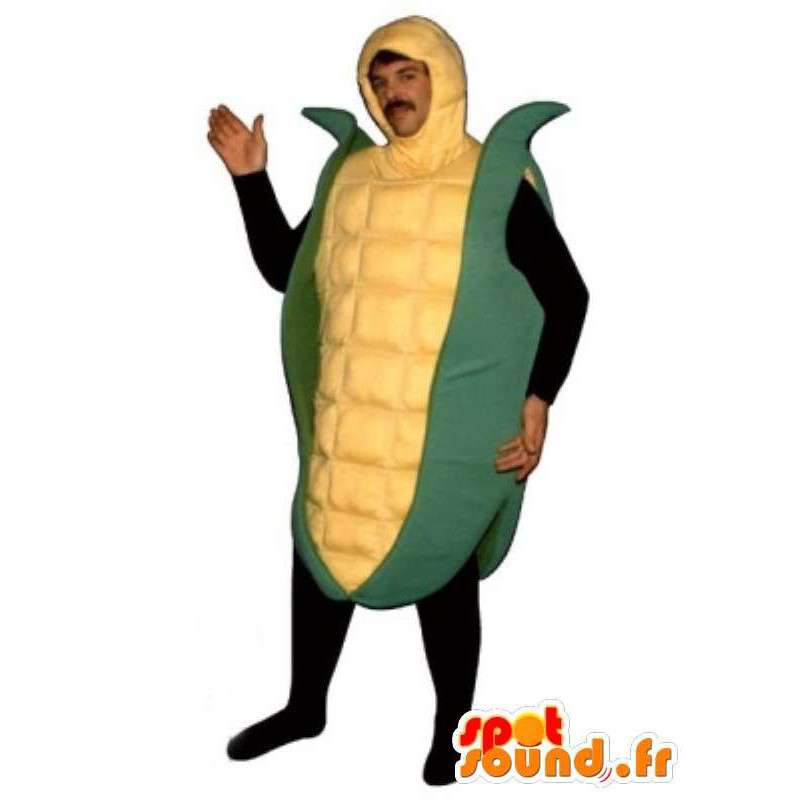Corn pop mascotte - Corn kostuum alle maten - MASFR001087 - Fast Food Mascottes