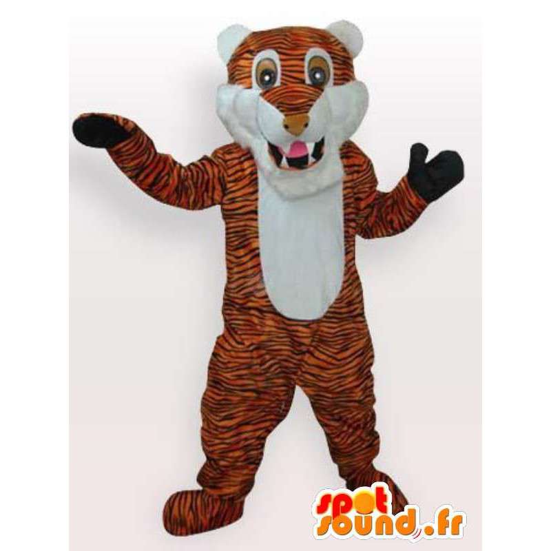 Tijgermascotte - kattenkostuum - MASFR00972 - Tiger Mascottes