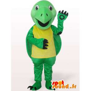Lustige Schildkröte Maskottchen - Kostüme Plüsch - MASFR001111 - Maskottchen-Schildkröte