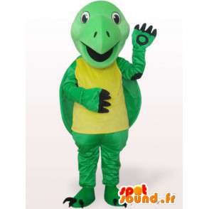 Mascotte de tortue rigolote - Déguisement en peluche - MASFR001111 - Mascottes Tortue