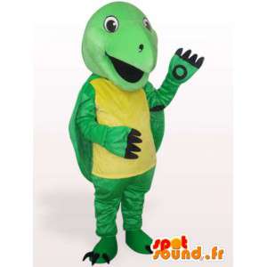 Lustige Schildkröte Maskottchen - Kostüme Plüsch - MASFR001111 - Maskottchen-Schildkröte