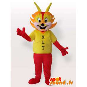 Ant mascotte con maglietta rossa - Disguise formica - MASFR00959 - Mascotte Ant