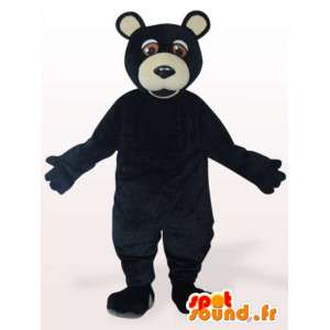 Mascotte grizzly zwart - zwarte grizzly Disguise - MASFR001160 - uitgestorven dieren Mascottes