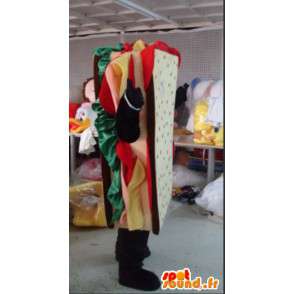 Mascot outdoor humano - Disguise sanduíche de qualidade - MASFR001085 - Mascotes homem