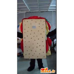 Mascot human billboard - kwaliteit sandwich Disguise - MASFR001085 - man Mascottes