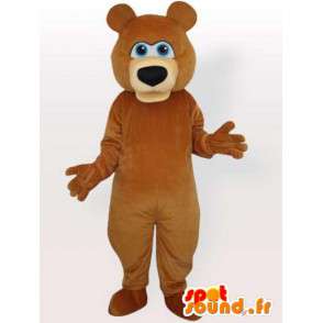 Teddy bear mascot - Disguise the female bear - MASFR001135 - Bear mascot