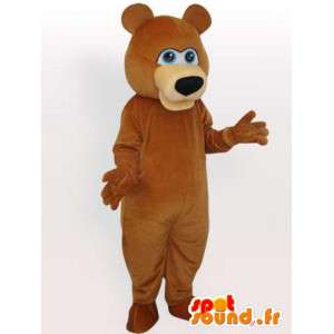 Teddy bear mascot - Disguise the female bear - MASFR001135 - Bear mascot