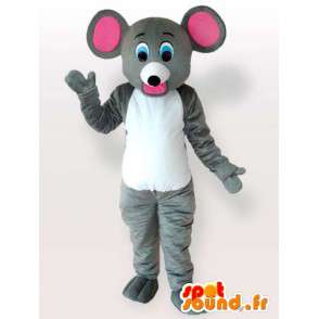Mascot mus morsomt - Disguise høy kvalitet muse - MASFR00958 - mus Mascot