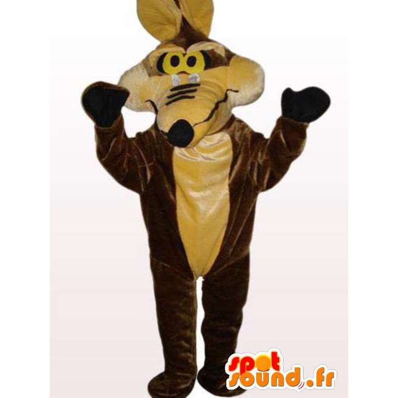 Mascot bip bip og coyoten - kendt coyot kostume - Spotsound