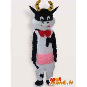 Krávou maskot s příslušenstvím - kostým kráva plyšová - MASFR00967 - kráva Maskoti