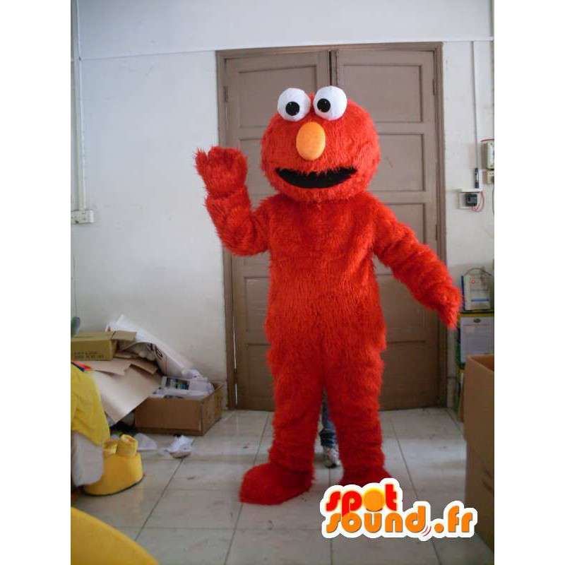 Elmo Maskottchen aus Plüsch - Disguise rot - MASFR001193 - Maskottchen 1 Elmo Sesame Street