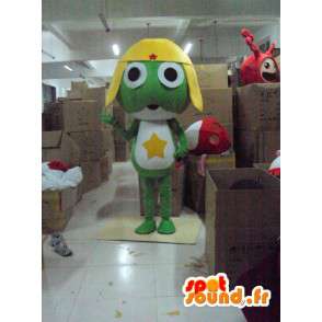 Frosk romdrakt - Frog Costume - MASFR001168 - Frog Mascot