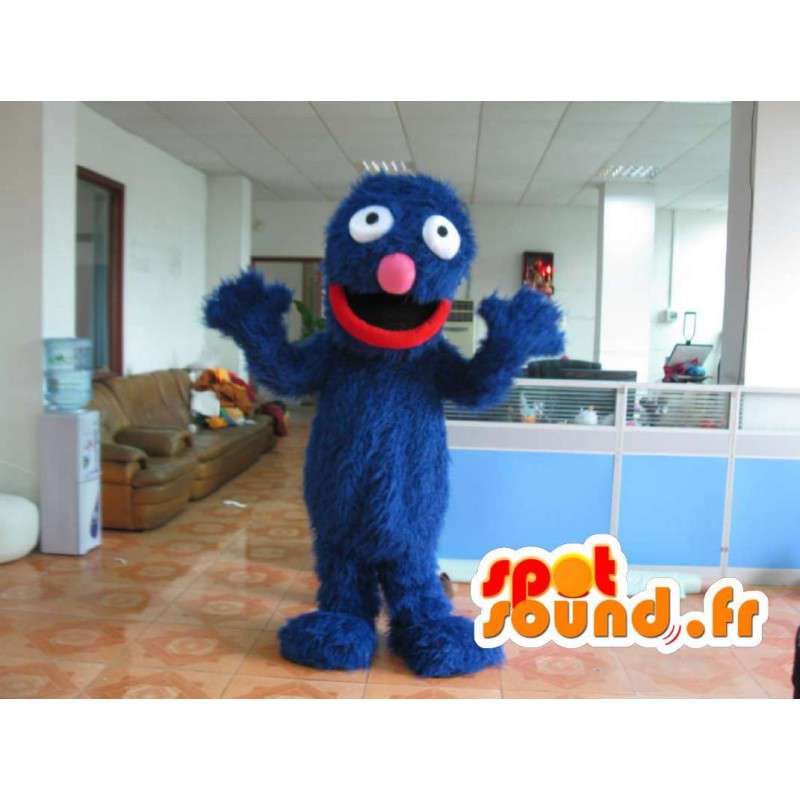 Grover Pehmo Costume - Disguise sininen - Luokittelemattomat maskotit - MASFR001171 - SpotSound.fr