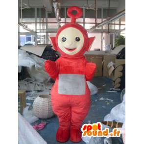 Costume liten rød fyr - Disguise plass - MASFR001184 - Man Maskoter