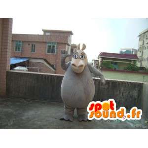 Hippo mascot - Disguise stuffed animal - MASFR001191 - Mascots hippopotamus
