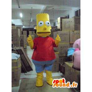 Mascotte Bart Simpson - The Simpsons v přestrojení - MASFR00155 - Maskoti The Simpsons