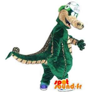 Lezard mascot Denver - Dinosaurus all sizes - MASFR001493 - Mascots dinosaur
