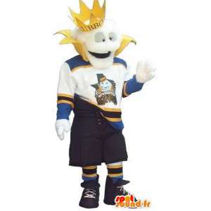 King mascot modern sportswear - Any size - MASFR001502 - Sports mascot