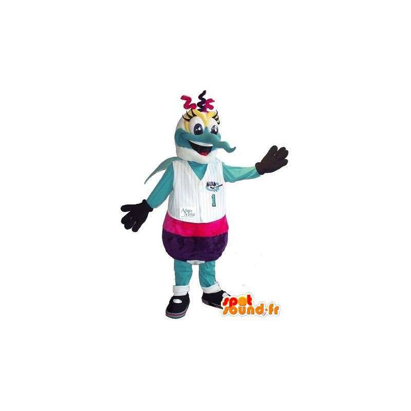 Mascotte de moustique femmelle sportive toute taille - MASFR001511 - Mascottes Femme