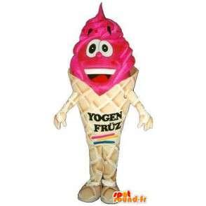 Ice cream cone mascot berries - Disguise quality - MASFR001528 - Fast food mascots