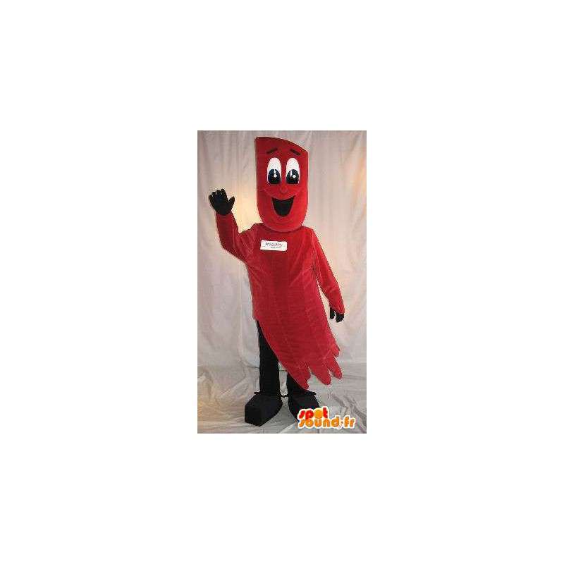Costumes estrela cadente vermelha - Mascot Plush - MASFR001539 - Mascotes não classificados