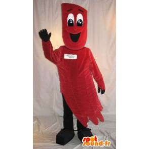 Costumes estrela cadente vermelha - Mascot Plush - MASFR001539 - Mascotes não classificados