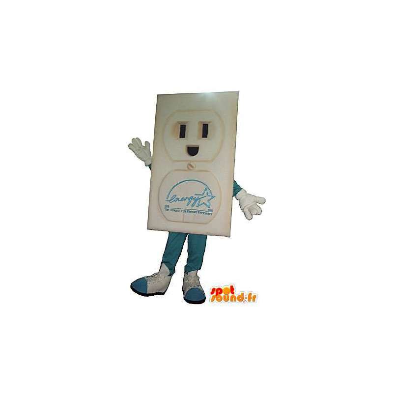 Costumes caráter tomada elétrica - MASFR001544 - Mascotes não classificados