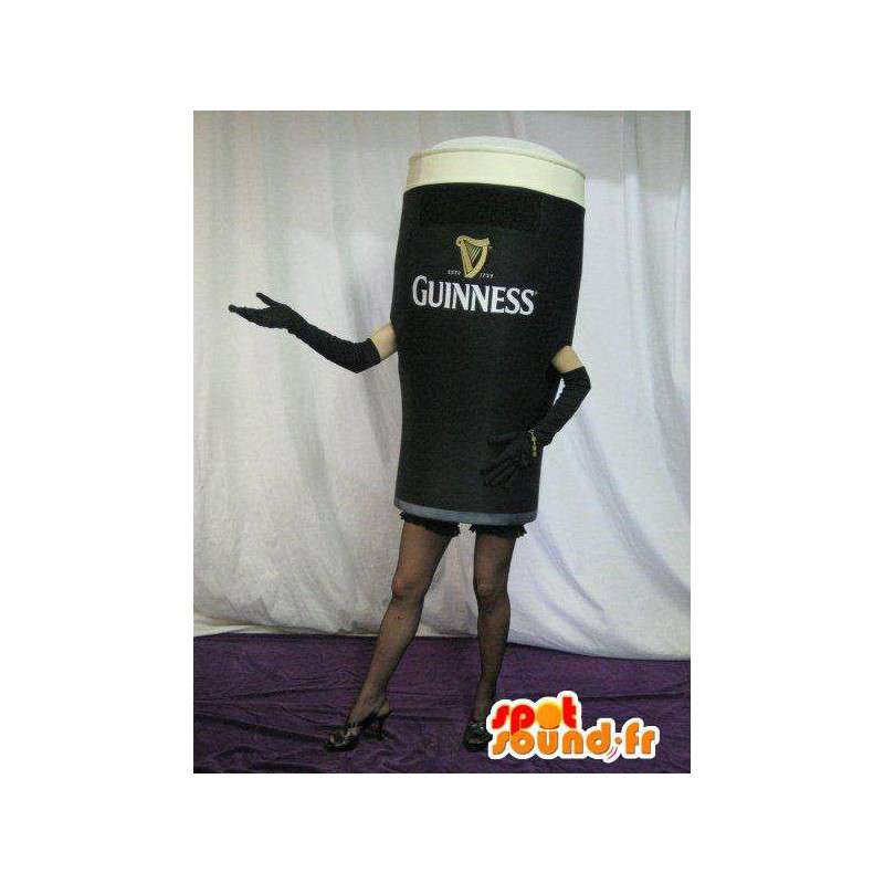 Mascotte verre de Guinness - Déguisement de qualité - MASFR001547 - Mascottes d'objets