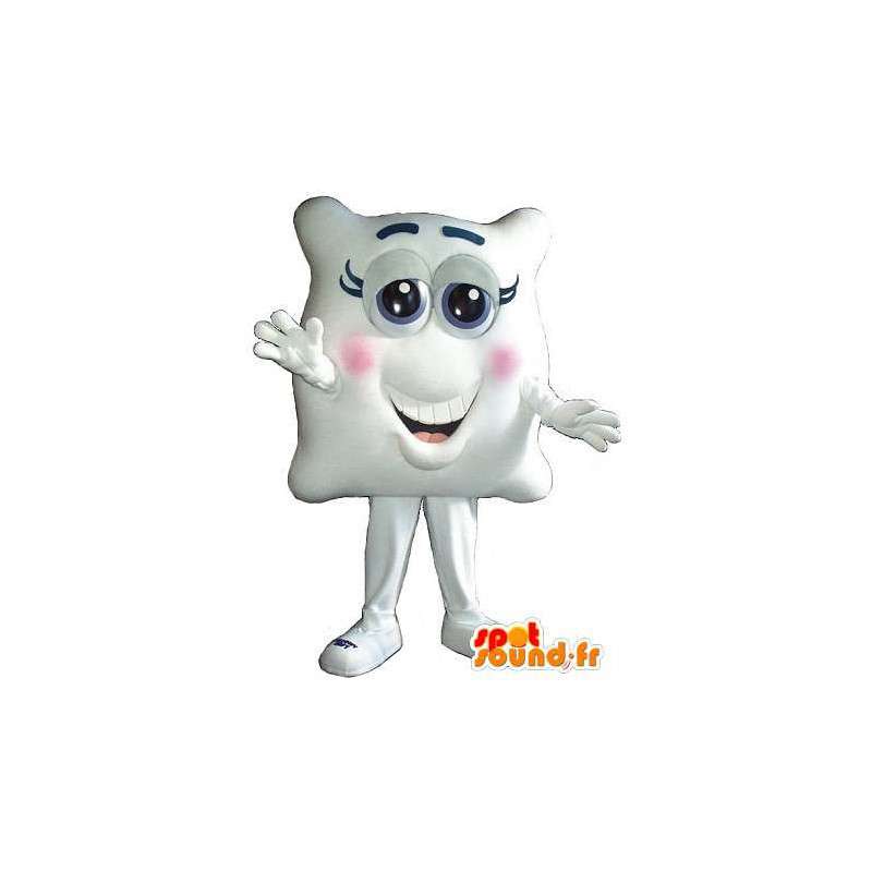 Travestimento cuscino con un sorriso - Mascot qualita - MASFR001552 - Mascotte di oggetti