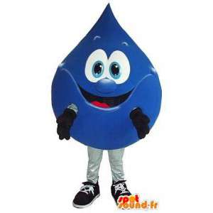 Gota Mascot com sorriso - Traje Qualidade - MASFR001562 - Mascotes não classificados