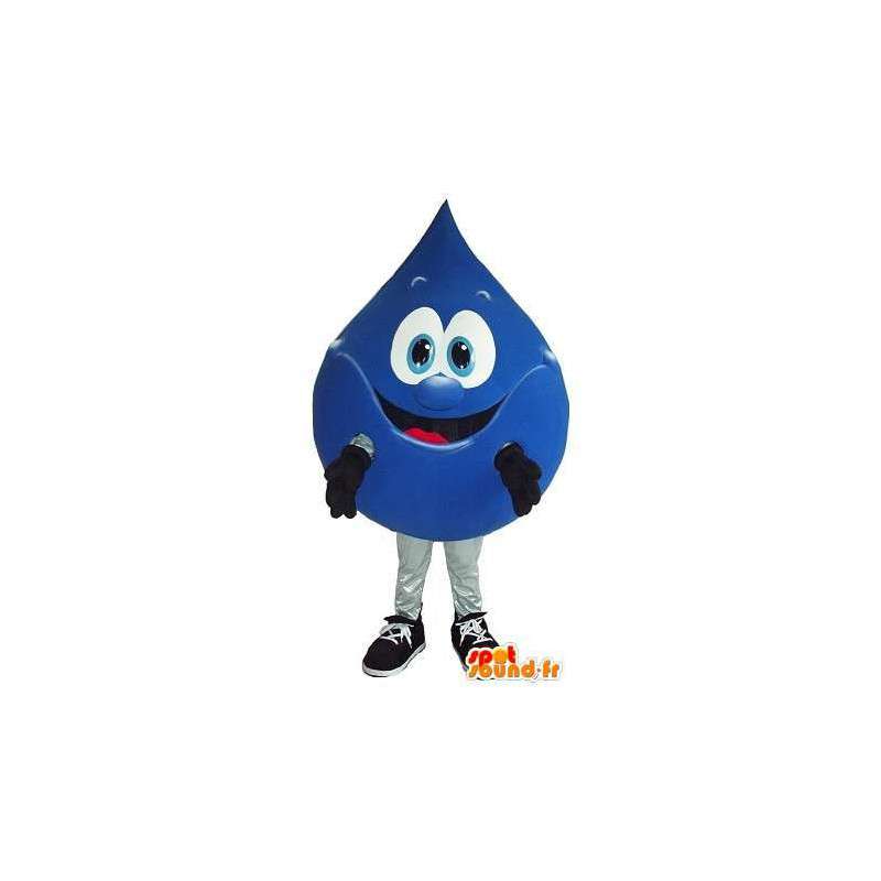 Gota Mascot com sorriso - Traje Qualidade - MASFR001562 - Mascotes não classificados