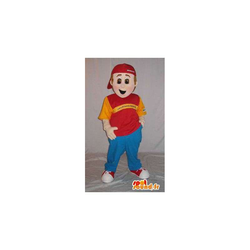 Mascot casual joven hip-hop - MASFR001571 - Chicas y chicos de mascotas